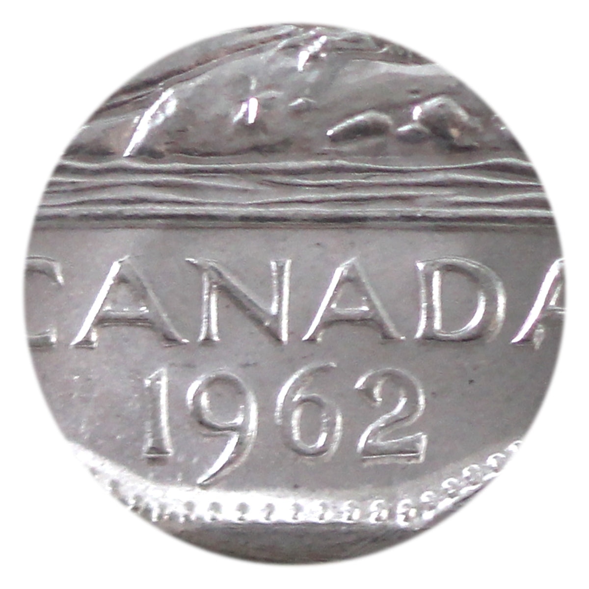 1962 Double Date Canada 5-cents ICCS Certified MS-63