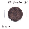 Sweden 1890EB Krona Extra Fine (EF-40)