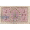 Germany Note 1948 1 Deutsche Mark, F (stain)