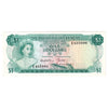 Bahamas Note Pick #18b 1965 1 Dollar, 3 Signatures, EF