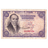 Spain Note, 1946 25 Pesetas, Pick #130a, EF