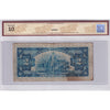 BC-3 1935 Canada $2 Osborne-Towers, English, BCS Certified VG-10 (Impaired)