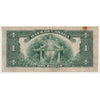 BC-1 1935 Canada $1 Osborne-Towers, English, Series A, Check Letter D, VF (Stain)